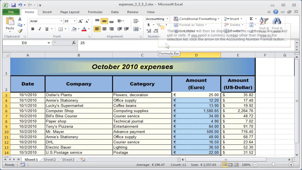 best format for excel on mac